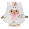 Image de Peluche Mouton Wools avec arc en ciel et costume licorne 8 cm