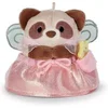 Image de Animal en peluche Raton Rakuma avec baquette magique et costume de fée 8 cm