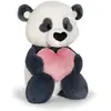 Image de Peluche panda avec coeur Nici Love Noir 25 cm 62609