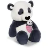Image de NICI 62612 Panda Love en Peluche, avec Poche en Forme de coeur et bébé Panda, 40 cm, Noir, Doux, Adorable Compagnon pour câlins et Jeux, Superbe idée Cadeau pour Enfants et Adultes en occasion ou reconditionné