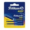 Image de PELIKAN - Cartouche d'encre grand format 4001 GTP/5/2/B, bleuroi, contenu: 2 étuis à 5 cartouches d'encres dans un emballage blister (330852)