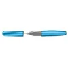 Image de pelikan twist stylo plume frosted blue, bleu-métallique noir