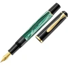 Image de Stylo plume M 200, vert marbré, taille de plume: F