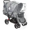 Image de Reer 2144227 Habillage Pluie pour Poussette Double en occasion ou reconditionné