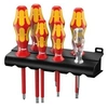 Image de Jeu de tournevis 160 i/7 Rack VDE 7 pièces vis à fente, cruciforme Phillips