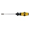 Image de Tournevis (tournevis-burin) TORX, Dimensions : T 15, Long. de la lame 80 mm, Long. totale 178 mm, Lame à 6 pans : 5 mm, Plot à clé à 6 pans : 8 mm