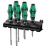 Image de 334 SK/6 pour latelier Jeu de tournevis 6 pièces vis à fente, cruciforme Phillips
