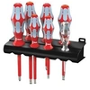 Image de 3160 i/7 Rack VDE Jeu de tournevis 7 pièces vis à fente, cruciforme Phillips