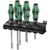 Image de Wera Sk 334/6 Kraftform Plus Set De Tournevis Avec Pointe Laser Rack 05007680001, 6 Pièces