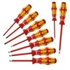 Image de Jeu de tournevis 160i/162i/167i/9 VDE vis à fente, cruciforme Phillips, vis Pozidriv, TORX intérieur 9 pièces