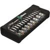 Image de Composition 28 pièces zyklop metal switch 1/4 pouces + trousse wera 05004018001
