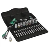 Image de Wera 05004019001 Zyklop Speed-Ensemble de cliquets 8100 SA 9-pcs, Multicolore, 1/4 Zoll zöllig, 28-tlg