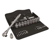 Image de Composition 28 pièces zyklop metal switch 1/2 pouces + trousse wera 05004078001