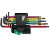 Image de 967 SPKL/9 Jeu de clés mâles coudées TORX BO Multicolour, BlackLaser, 9 pièces