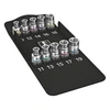 Image de 8790 HMC HF 05004203001 6 pans intérieurs Jeu de douilles 10 pièces 1/2 (12.5 mm)
