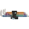 Image de 05022669001 3950 SPKL/9 SM Multicolore Jeu de clés mâles coudées, system. métrique, acier inoxydable, 9 pièces, Multicolore