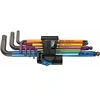 Image de 05022210001 950 SPKL/9 SM HF Multicolore Jeu de clés mâles coudées, system. métrique, BlackLaser, avec fonction de retenue, 9 pièces, Multicolore