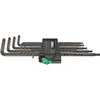 Image de 05024460001 967/9 TX XL 1 Jeu de clés mâles coudées Torx, 9 Pièces, Noir, 9-Teilig