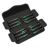 Image de Kraftform Micro 12 Electronics 1 pour lélectronique et la mécanique de précision Jeu de tournevis 12 pièces vis à fente, cruciforme Phillips, 6 pans