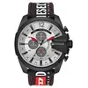 Image de Montre chronographe Mega Chief de Diesel en acier inoxydable noir pour homme, DZ4512