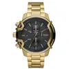 Image de Montre chronographe Griffed de Diesel en acier inoxydable doré pour homme, DZ4522