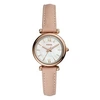 Image de Montre Carlie Mini à trois aiguilles en acier inoxydable ton or rose pour femme, ES4699