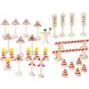 Image de Ensemble de panneaux de signalisation goki (x29) Beige 9,8 cm P2861