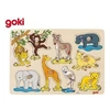 Image de Puzzle en Bois Encastrables Les Animaux Africains - Gokii - 9 pièces
