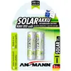 Image de Ansmann 1x2 Piles Rechargeables Nimh Aa Mignon Maxe Solaires 800mah One Size