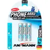 Image de Ansmann Pile Rechargeable 1x3 Maxe Nimh Micro Aaa Dect Phone 800mah One Size