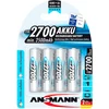 Image de Ansmann Pile Rechargeable 1x4 2700 Mignon 2500mah Aa