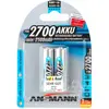 Image de Ansmann Pile Rechargeable 1x2 2700 Mignon 2500mah Aa One Size