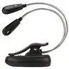 Image de twinflex lampe liseuse lampe de lecture liseuse livre livre lumière flexible avec 2 led clip lampe lampe de voyage à pin