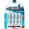 Image de Ansmann 1x4 Piles Rechargeables Nimh Mignon Aa 5035052 Maxe 2100mah