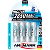 Image de Ansmann 1x4 Piles Rechargeables Nimh Aa Mignon 2850 Mah 2650mah