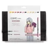 Image de COPIC Ciao Manga Set « Witch », set de 12 pièces en portefeuille, Twin Marker avec une pointe moyenne et une pointe Brush en occasion ou reconditionné