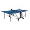 Image de table tennis de table - table ping pong compacte - usage intérieur - bleu et noir