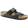 Image de Birkenstock - Arizona Natural Leather - Sandales Black - 41 - Normal
