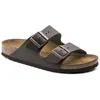 Image de Birkenstock - Arizona Natural Leather - Sandales Dark Brown - 39 - Étroit