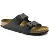 Image de Birkenstock - Arizona Birko-Flor - Sandales Black - 39 - Normal