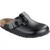 Image de Birkenstock Sabots Boston Natural Leather Narrow