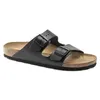 Image de Birkenstock - Arizona Natural Leather - Sandales Black - 43 - Normal