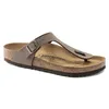 Image de Birkenstock - Gizeh Birko-Flor Nubuck - Sandales Mocca - 44 - Normal