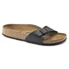 Image de Birkenstock - Madrid Birko-Flor - Sandales Black - 41 - Étroit