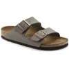 Image de Birkenstock - Arizona Birko-Flor Nubuck - Sandales Stone - 45 - Étroit