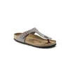 Image de Birkenstock - Gizeh Birko-Flor Nubuck - Sandales Stone - 39 - Normal