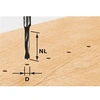 Image de Fraise pour tourillons HW avec queue de 8mm HW S8 D6/30 Z - 491067
