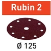Image de Abrasifs RUBIN 2 D125/8 P150 RU2/10 - - 499106