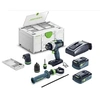 Image de Perceuse-visseuse à percussion 18V QUADRIVE TPC 18-4 5,0-4,0 I avec 2 batteries et chargeur en coffret Systainer³ DF M 187 - - 577621