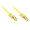 Image de Good Connections RNS - Cordon de raccordement - RJ-45 (M) pour RJ-45 (M) - 50 cm - SFTP, PiMF - CAT 7 - sans halogène, moulé, sans crochet - jaune